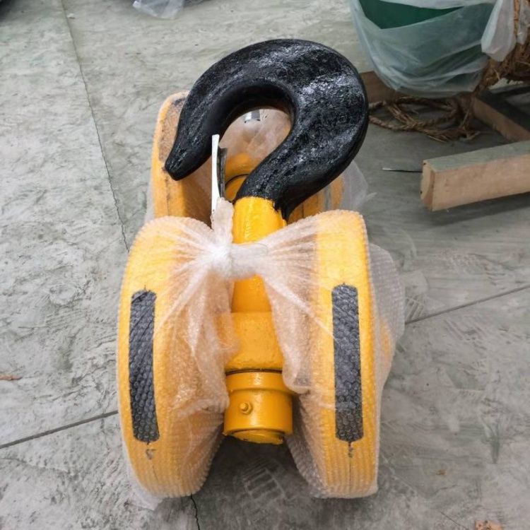 3t电动葫芦旋转吊钩单梁起重机吊钩单轮双轮钩钩子钩头澳尔新