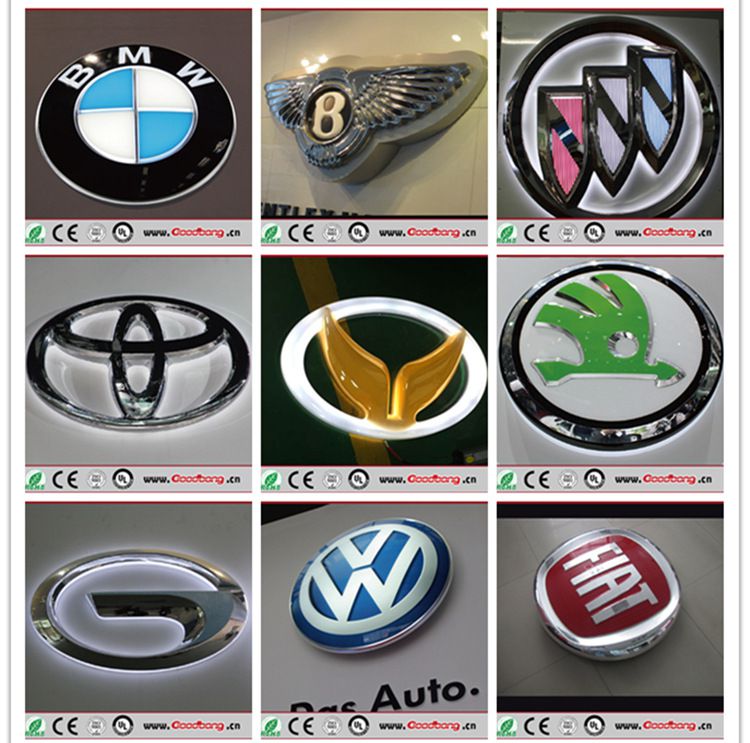 宾利汽车车标4s店汽车logo制作大型不锈钢车标制作厂家