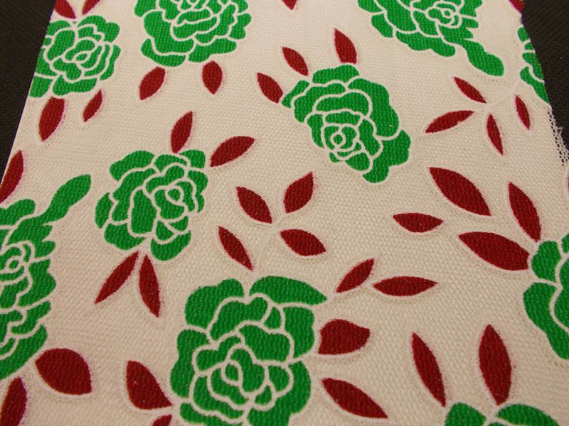 批发网布烧花印花面料