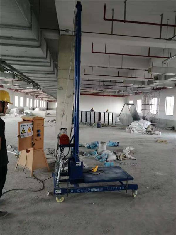 风管安装升降机-巩义市恒展建筑机械厂-天津风管升降机