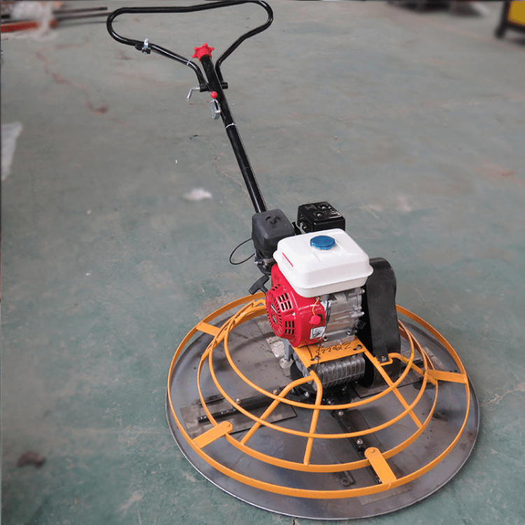 手扶式混凝土地面抹平压光机水泥地面收边机60型汽油抹光机厂家