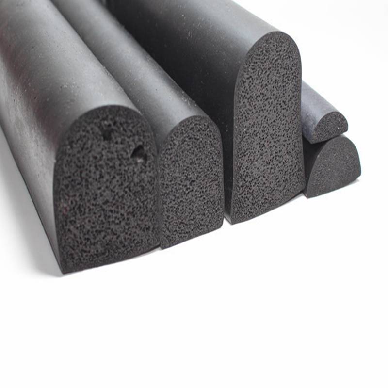 阻燃密封条遇火膨胀橡胶条防火密封条石墨膨胀密封条