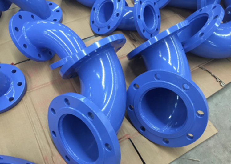 外pe内8710防腐管件fbe涂塑弯头