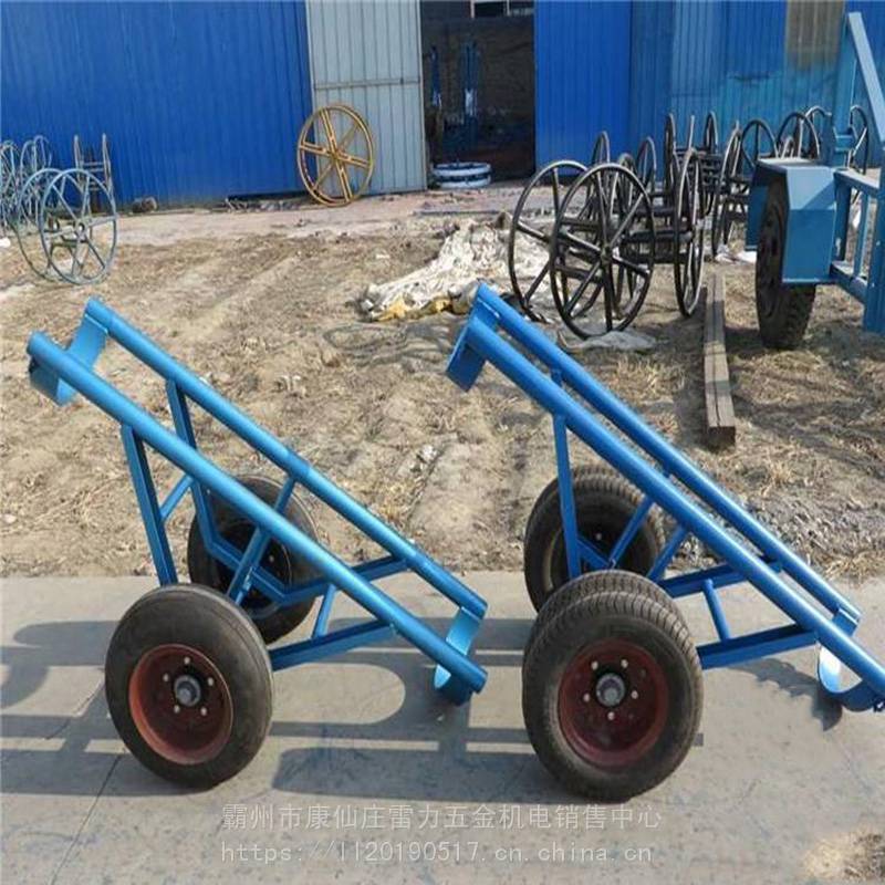 山地运输电杆用炮车10米12米水泥杆装卸架飞机轮胎电线杆搬运车雷力