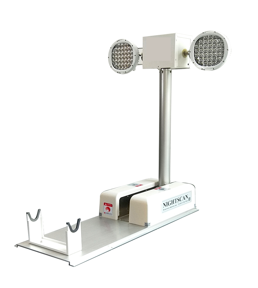 自动升降照明灯12伏电压黑盾照明科技牌