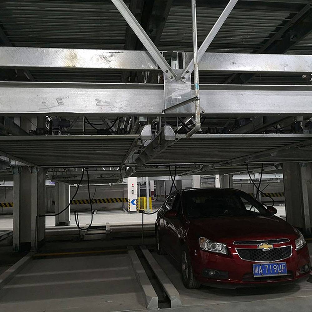 临潭立体车库租赁 地产立体停车设备 升降停车位租用 莱贝双层机械车位租赁出租