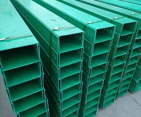 玻璃钢电缆槽防火阻燃玻璃钢电缆槽盒防腐蚀玻璃钢线槽