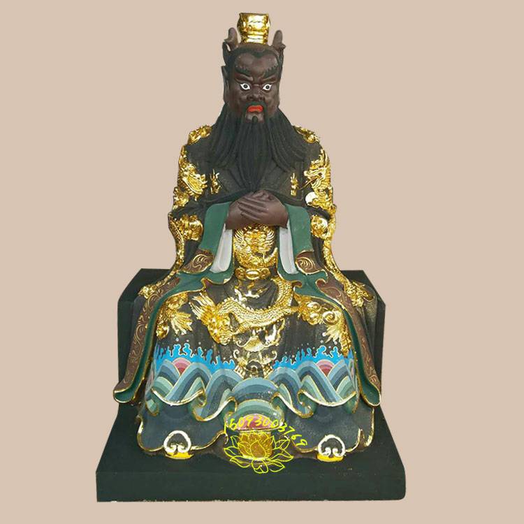 五台山广济龙王菩萨心咒龙王菩萨图片黑脸五爷神像文殊菩萨佛像- 供应商网