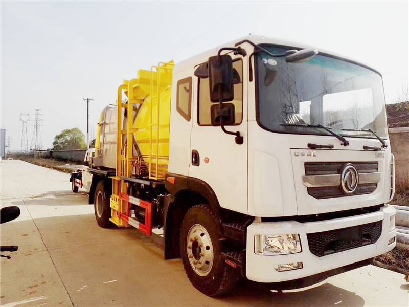 东风凯普特无泄漏挂桶垃圾车无泄漏挂桶垃圾车多少钱