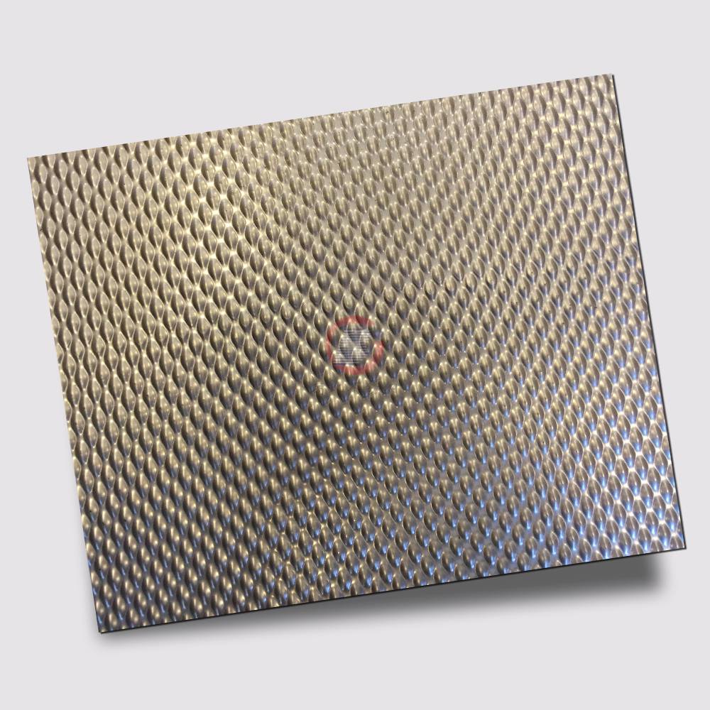 宁波不锈钢花纹板定制大米冲压不锈钢压花板加工花型不锈钢304压花板