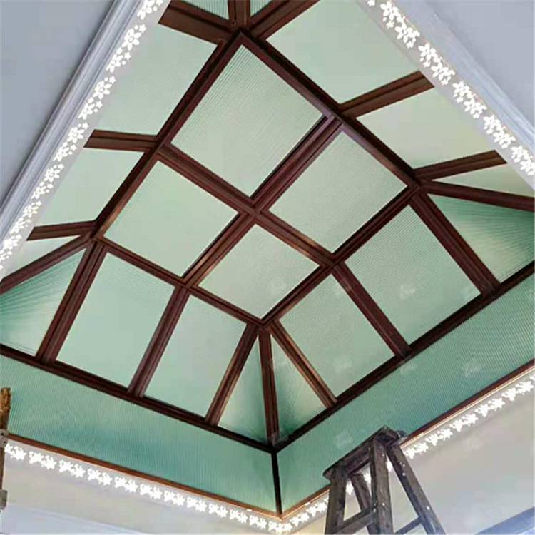 蓝天白云天篷帘遮光防雨通风蜂巢帘生产厂家誉远昊诺