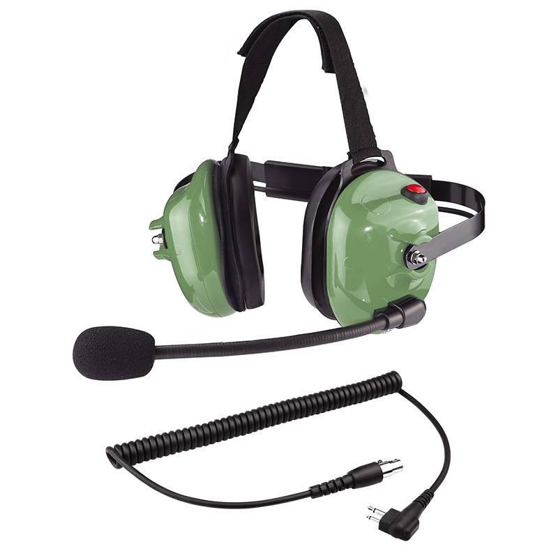 raytalk睿拓通头戴式对讲机耳机飞行员航空耳机赛车工厂矿井重型抗噪