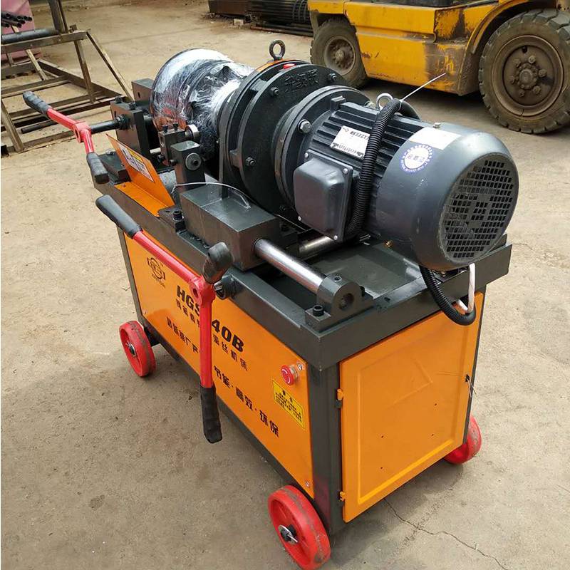 数控直螺纹钢筋绞丝机山东建筑钢筋套丝机40钢筋滚丝机