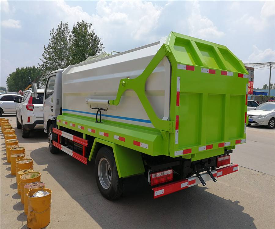 7方侧装压缩式垃圾车厂家在哪图片
