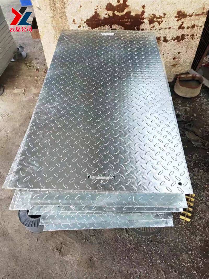 复合花纹钢盖板云磊曝气沉淀池格栅盖板成品热浸锌钢盖板