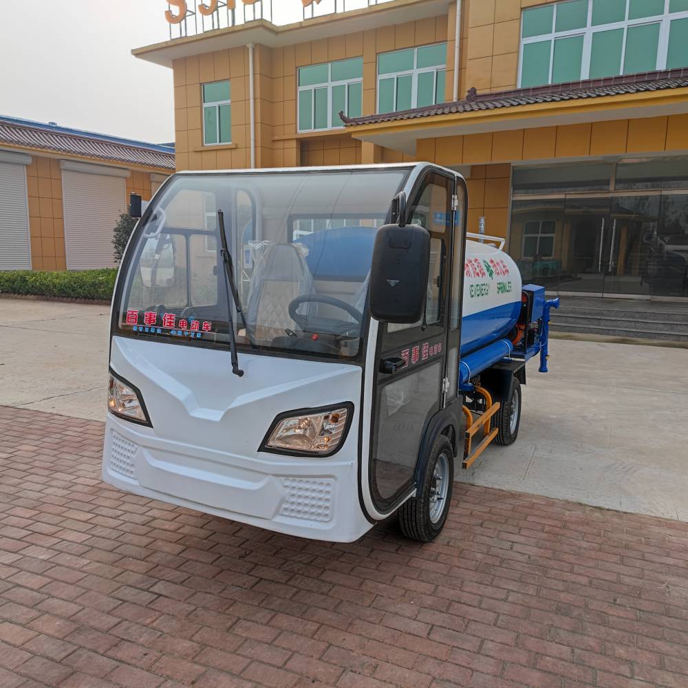 电动洒水车工地用使用方便