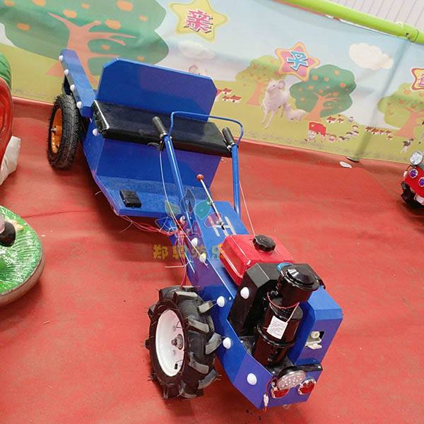儿童电动手扶拖拉机公园广场电动玩具游乐设备