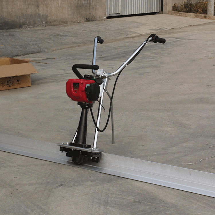 26米双层混凝土振平尺汽油水泥路面整平机电动振动震平尺抹平机