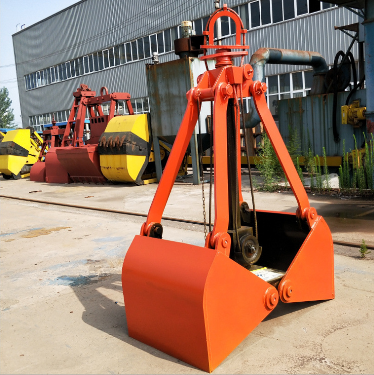 03立方小型x3单绳抓斗单钩单绳悬挂抓斗沉淀池垃圾站料斗亚重