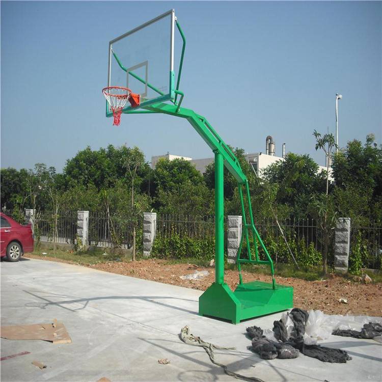 跃羚YL-1229 平箱可移动篮球架 三色篮球架子 大箱体