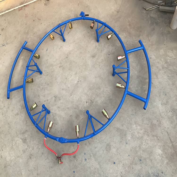 圆形旋转加热器火焰加热管环形管子加热器