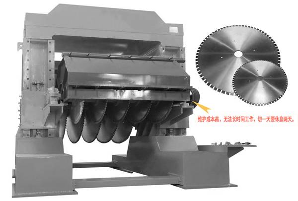 匀质自保温砌块设备为什么不推荐使用圆盘锯切割机
