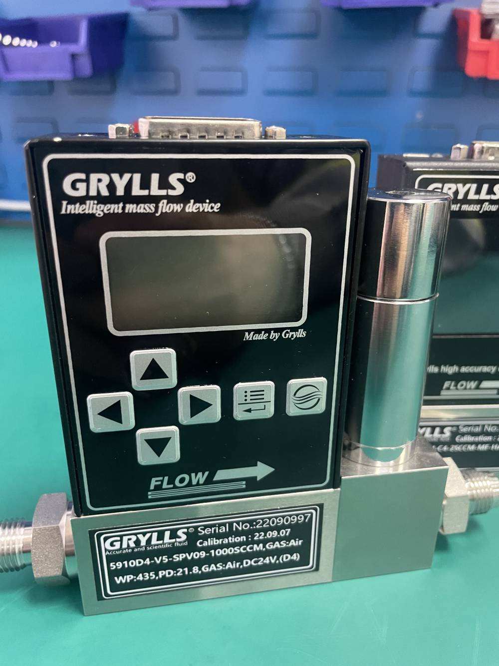 泄露监测气体分配系统 实验室气体测量 高精度GRYLLS格里尔斯差压液体质量流量控制器