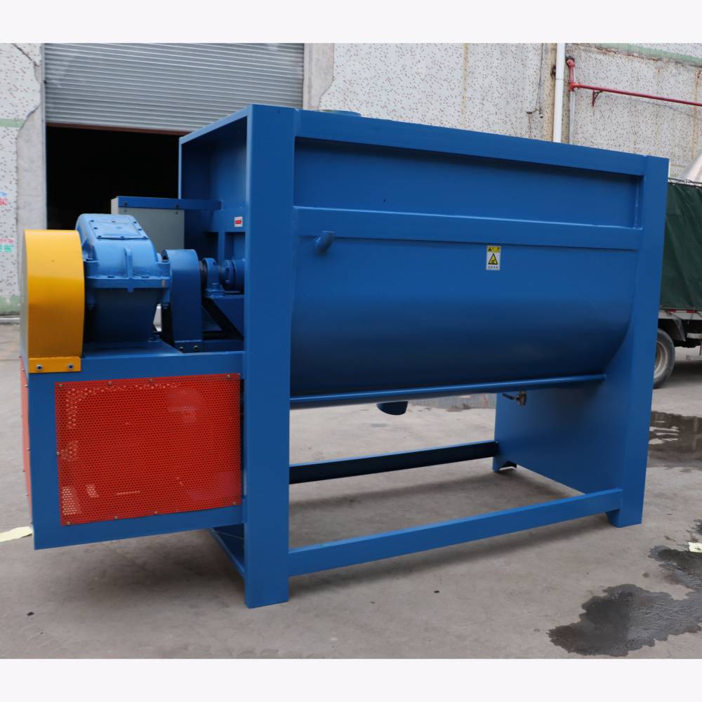 化工粉末卧式搅拌机建筑用泥沙石灰混合机干粉搅拌机