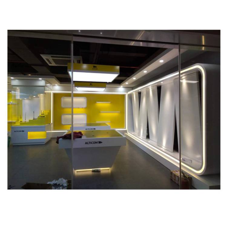 科技展柜展厅展示柜智能展示柜展示柜烤漆展台家电展示背柜