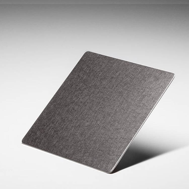 拉丝灰钛电梯装潢灰钛板不锈钢灰钛板厂家晓匠人