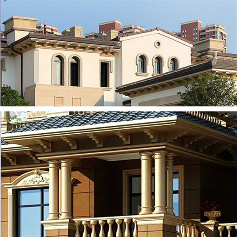 梁托模具罗马柱檐托预制建筑模板水泥现浇欧式别墅模型新农村