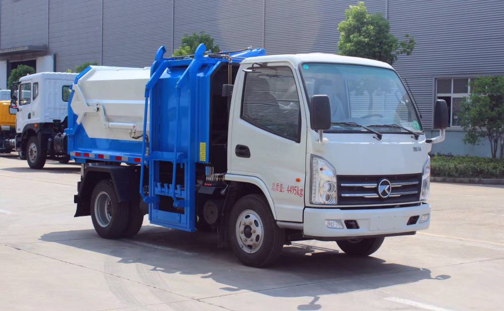 东风凯普特无泄漏挂桶垃圾车无泄漏挂桶垃圾车多少钱
