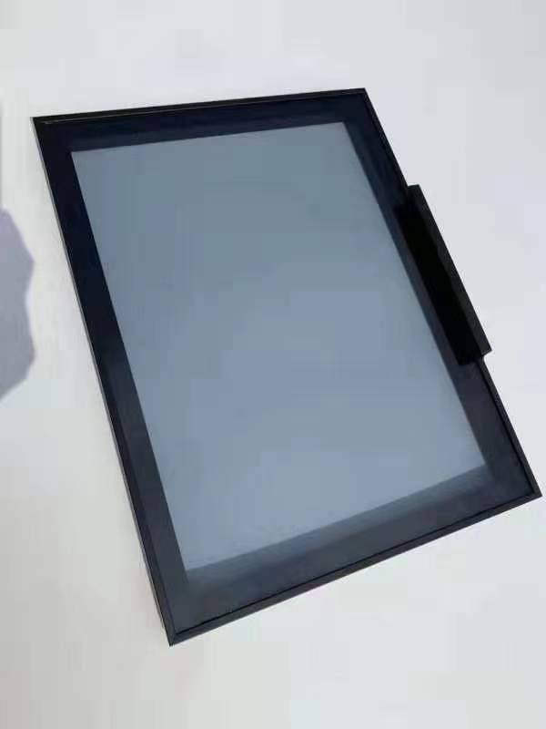 南昌极简窄边框玻璃门定制橱柜衣柜门酒柜灰玻黑玻平移门推拉门厂家