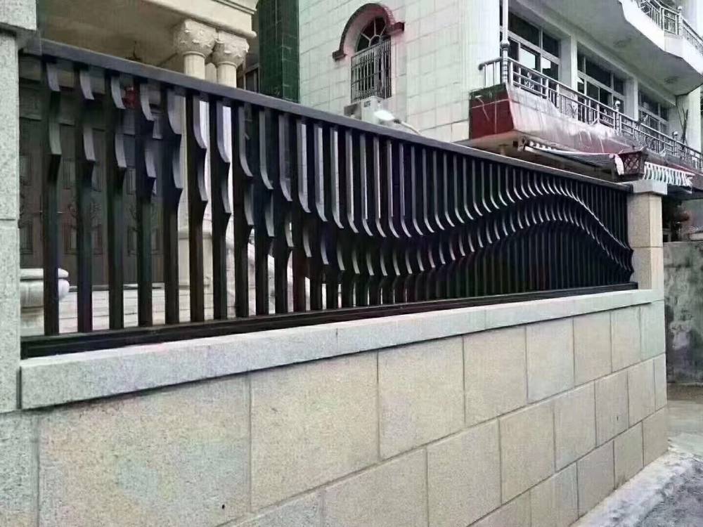 烟台别墅区铝艺护栏欧式简约护栏小区围栏