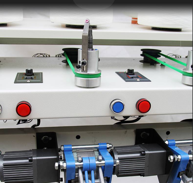 口罩织带机编织绳高速n95口罩钩针机耳带针通机n95口罩松紧带