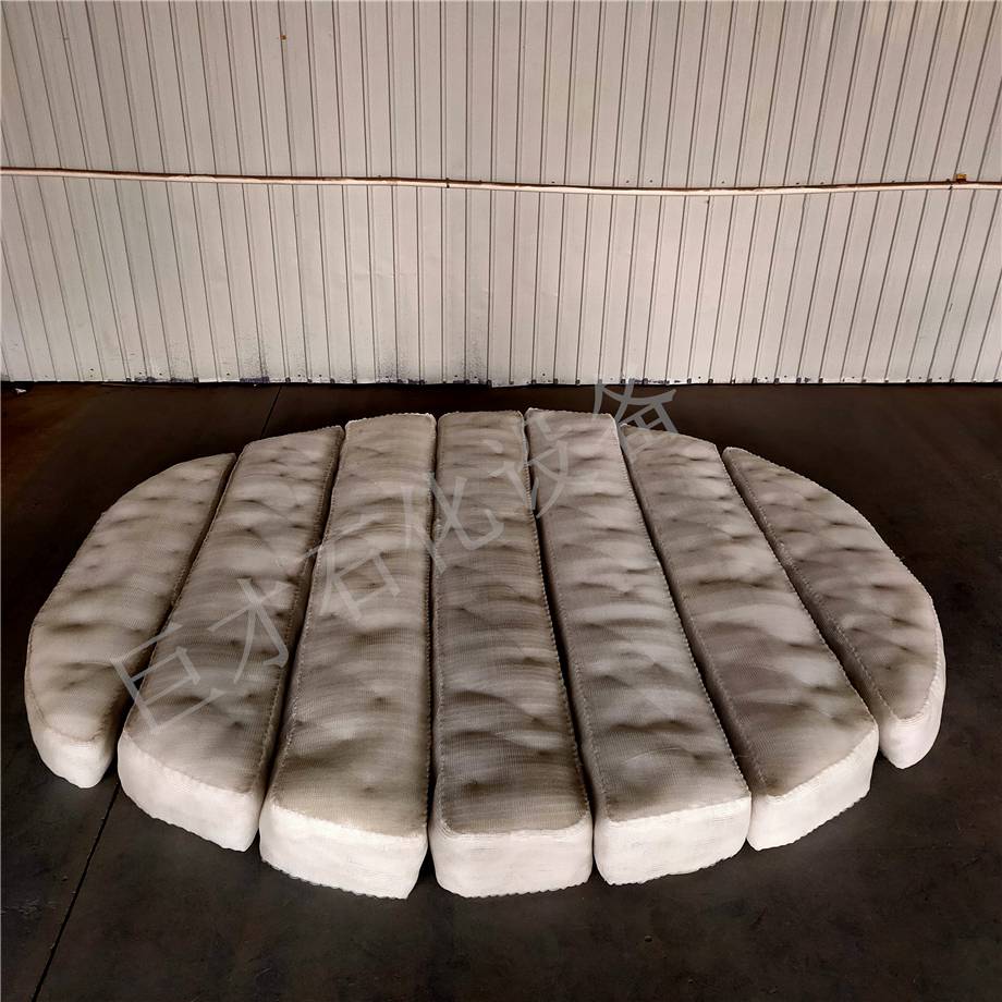 聚四氟乙烯丝网除沫器ptfe除沫器网垫丝网破沫器分离装置除沫器