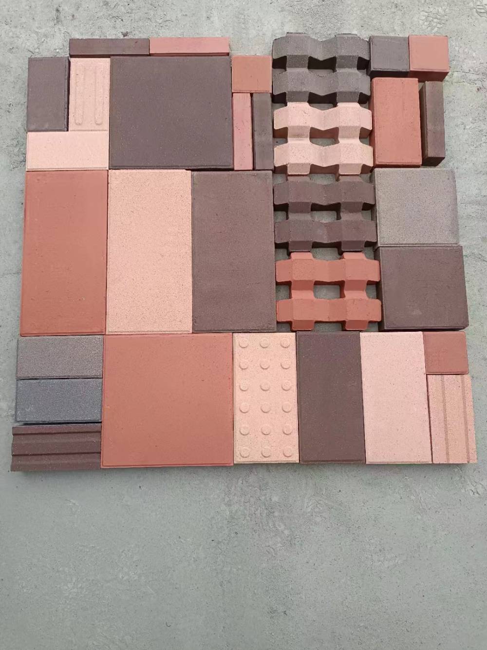 米黄色烧结砖广场市政红色陶土砖公园道路用砖