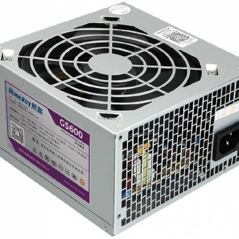 航嘉gs600pro500w开关电源静音节能台式机游戏机主机电源