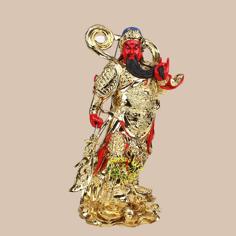 韦陀菩萨佛像河南树脂佛像厂塑钢伽蓝菩萨寺庙护法天神韦陀伽蓝