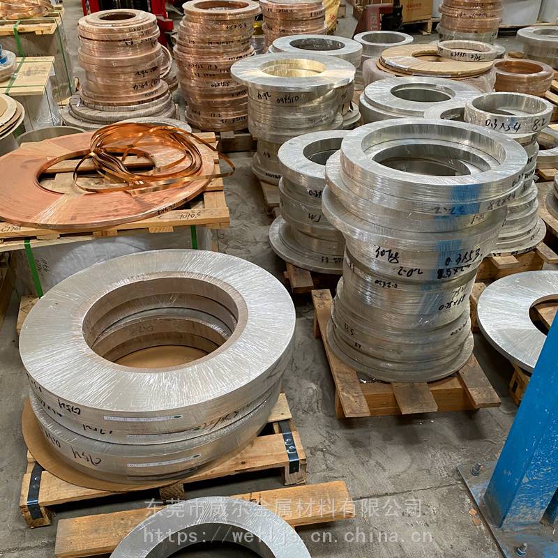 b25b30高镍白铜带白铜板高易加工塑性白铜带石油化工白铜带白铜板威尔