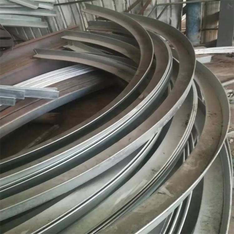 山水不锈钢激光切割管材拉弯321侧弯压弯建筑钢结构滚弯加工厂