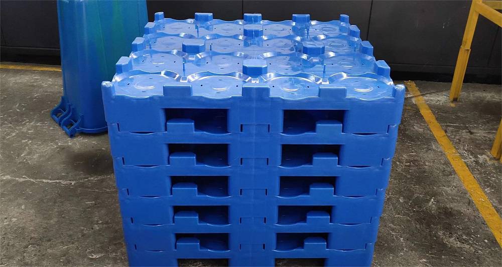 【桶装水托盘 16桶桶装水塑料托盘 水厂周转托盘】价格