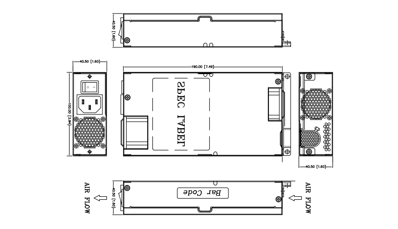 全汉fsp40050udb1u电源服务器电源