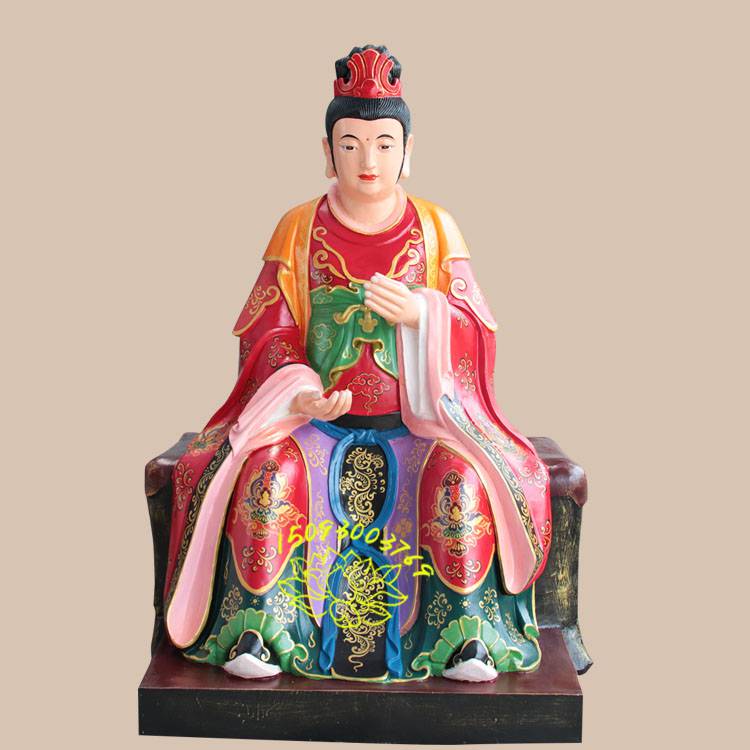 供应道教神像金身老母西天老母观音老母无生老母神像河南佛像厂家