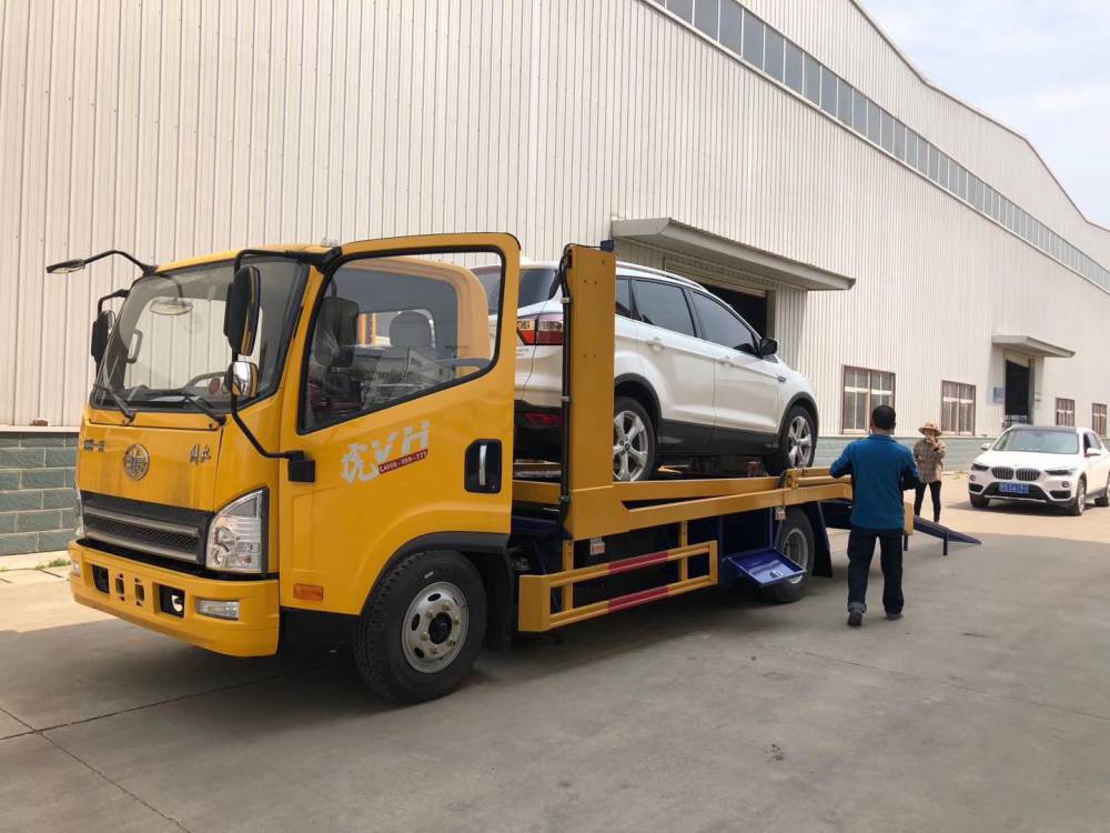 遂溪东风多利卡蓝牌轿运车