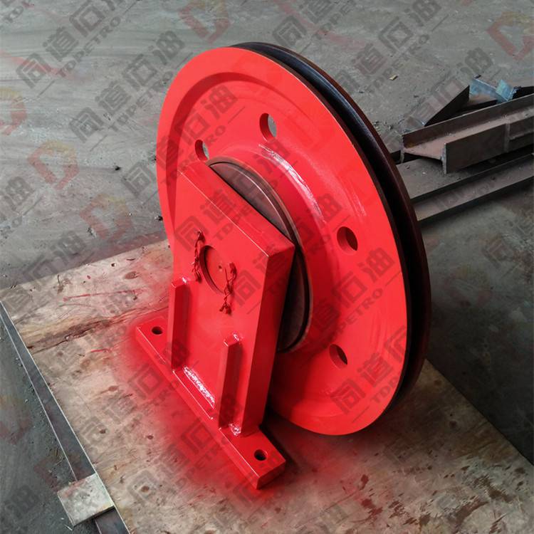 供应钻采设备车载钻机修井机配件定滑轮z04120000015aa图片