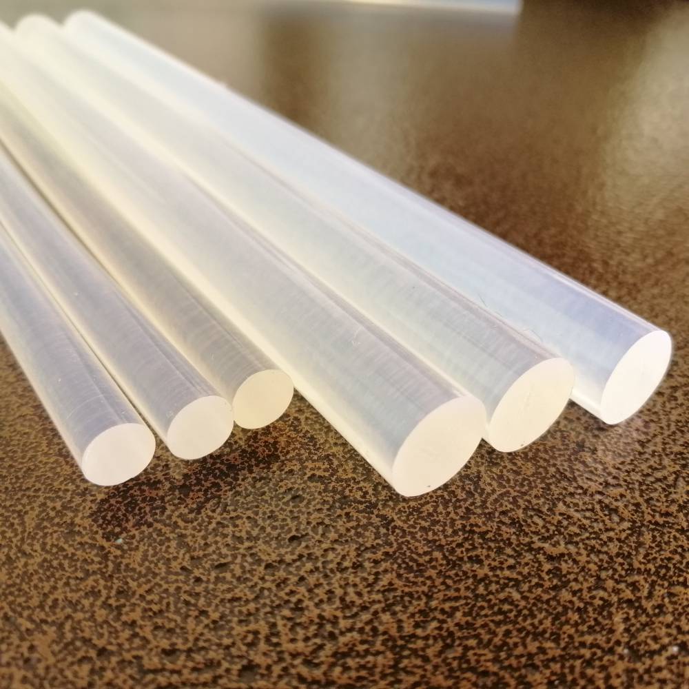 保华新材料热熔胶棒1130长白色透明高粘度胶条易打抢环保工厂自产自销