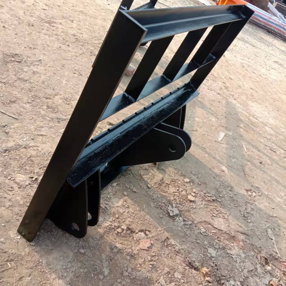 铲车改装叉车石材叉托叉铲车改装货场货叉光伏板叉子集装箱货叉吨位