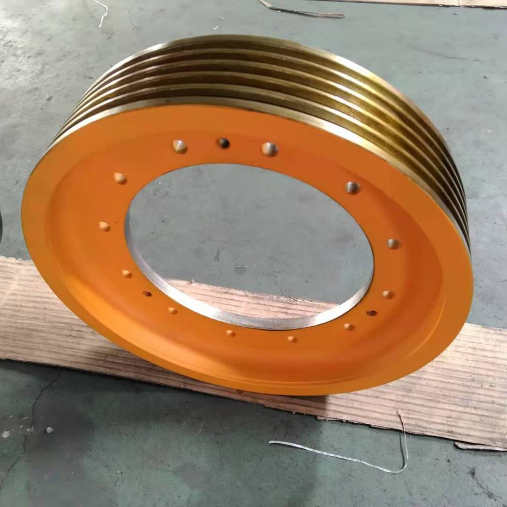 蒙特纳利电梯曳引轮西子富沃德主机曳引轮40045610电梯配件