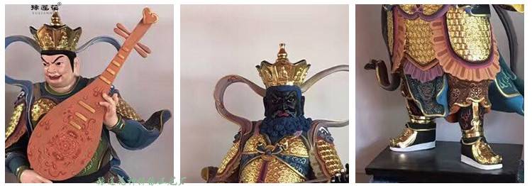 伽蓝千岁 弥勒佛塑像厂家 哼哈二将佛像 韦陀菩萨塑像